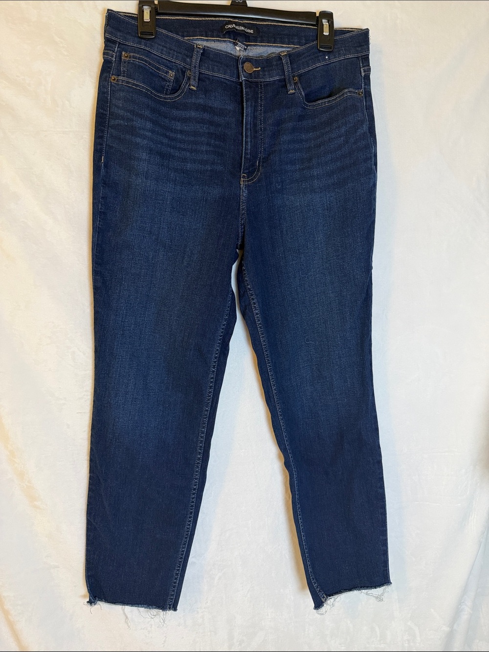 Calvin Klein Indigo Ankle Crop Slim Jeans